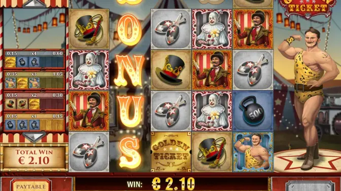 Online slot Golden Ticket with cascading reels